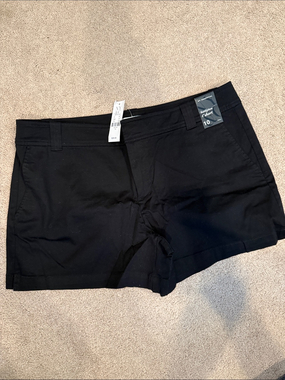 New York & Company Black Women’s Bermuda Shorts